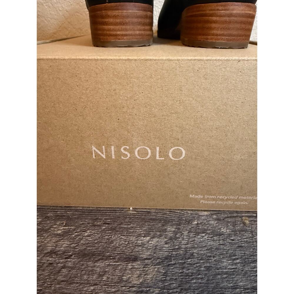 Nisolo Womans Everyday Chelsea Leather Ankle Boots Size 10 - Picture 8 of 9
